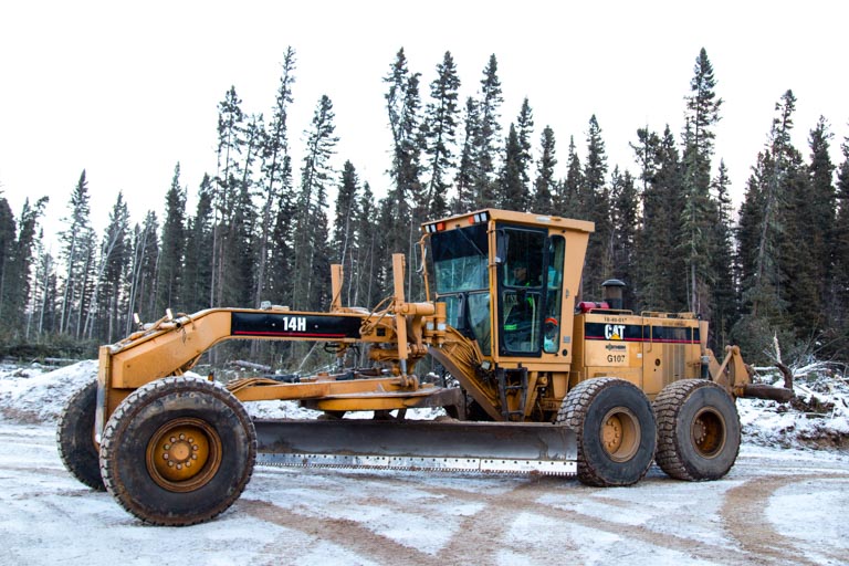 Exact Harvesting - La Crete, Alberta - Log Equipment, Grader