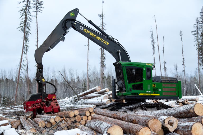 Exact Harvesting - La Crete, Alberta - Log Equipment, Processor