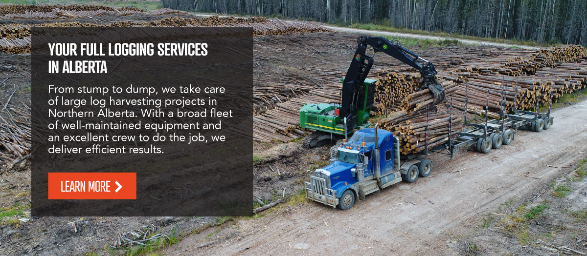 Exact Harvesting - La Crete, Alberta - Log Hauling Services