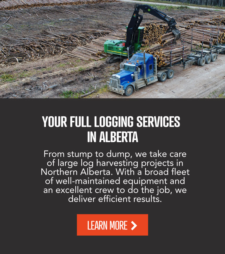 Exact Harvesting - La Crete, Alberta - Log Hauling Services